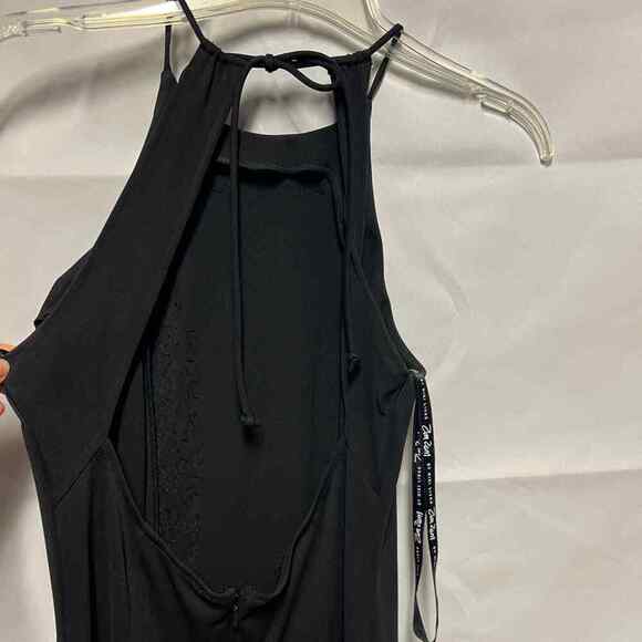 Zum Zum by Niki Livas Beaded High Neck Maxi Dress Womens XS Wedding Guest Formal - Picture 11 of 12